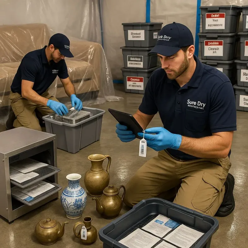 Content Protection and Restoration process in Harvey, MI